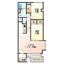 ウィングロワレ 1階/105