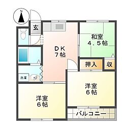 モーツアルトハイム 2階