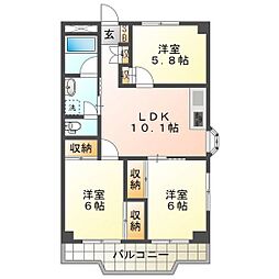 AKATSUKIマンション 3階