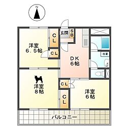 アザレアコート 3階