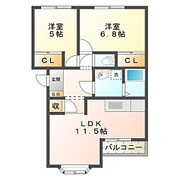 ヴィレッジ川原 東棟 2階