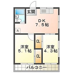 サンリッチ小杉 3階
