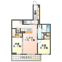 ディーソルビア中川原 3階