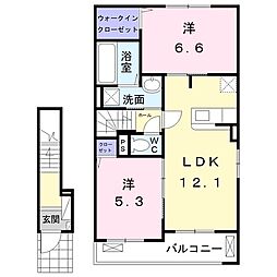 エリタージュ III 2階/205