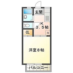 グリーンコーポ伊倉 B棟 2階