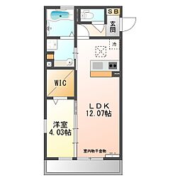 グリーンティアB 2階