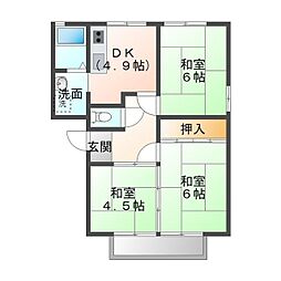 サンエトワールB棟 2階