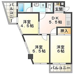 下田ビル 2階/205