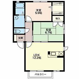 ハイネス21 C 2階