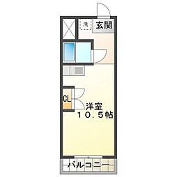 ハイツ富田II 4階/4A