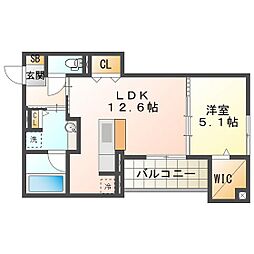 ディーシャンブル 北町 2階