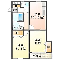 松本台セントラル 2階