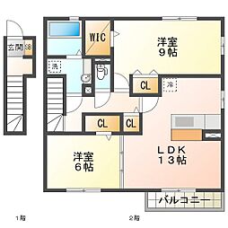 コルディアーレ 2階