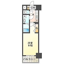 Ｓ-ＲＥＳＩＤＥＮＣＥ四日市市堀木ａｍａｎｔｅ（アマンテ） 12階1Kの間取り