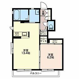 ソルレガーロB 1階