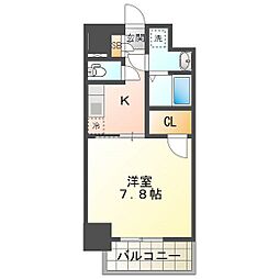 Ｓ‐ＲＥＳＩＤＥＮＣＥ四日市安島ａｌｏｇｇｉｏ 7階1Kの間取り