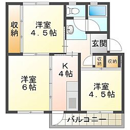 ビレッジハウス笹川3号棟 1階