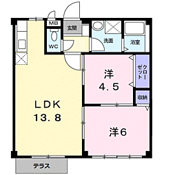 エルディムヒラタ 1階/1D