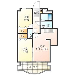エスポワールII 3階/302