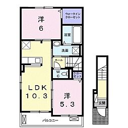 トレノ カーサ III 2階/201