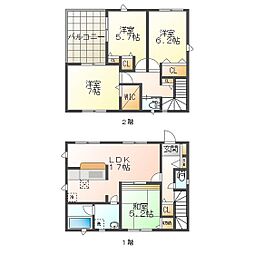 クレイドルガーデン四日市市天カ須賀第6　1号棟 1