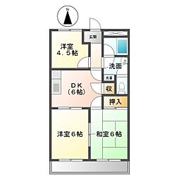 サンクラルテB棟 1階