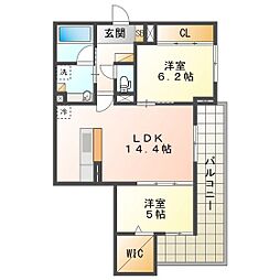 ディーシャンブル石塚町 2階/201