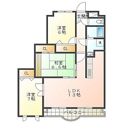 クレストールサカクラ 3階
