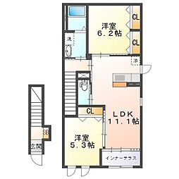 ディアマンテ 2階