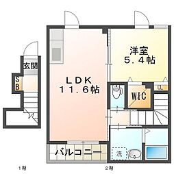 ラ・ビスタ 2階