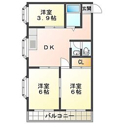 ロイヤルハイツ舞 2階/206