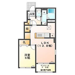 リバーヴィレッジ 1階/101