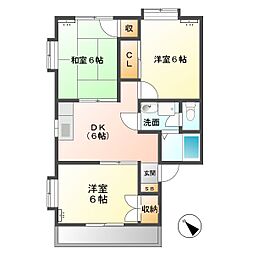 サニーハイツ垂坂 2階/201