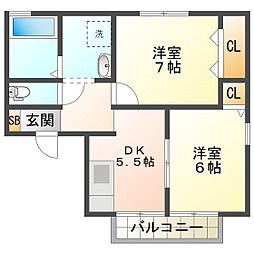 サニーコート黒宮 2階