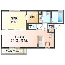 クレールカルチェVI B棟 1階