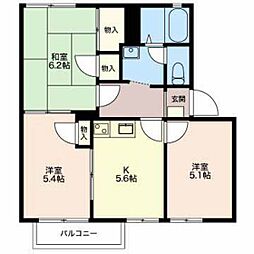 エクレール日永A 2階