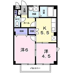 ラフォーレ大治田1 2階/201