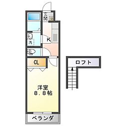 TOP HOUSE羽津II 2階/202