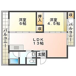 ビレッジハウス笹川17号棟 3階/301