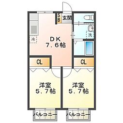 サーキット前ハイツ 2階
