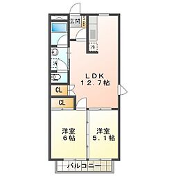 ピュアベルツリー 2階