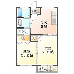 ハイツルナ 2階