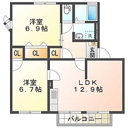 カーサ江島　Ｂ 1階