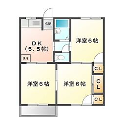 セントリバーハイツ千代崎C 1階