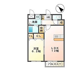 フラワーピーチパートIII 2階