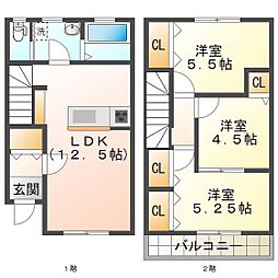 リーブルファイン南若松II 1階