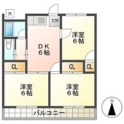 コーポ八幡 2階