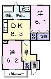 リバティ 1階/101