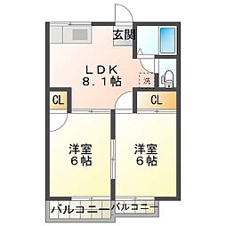 コーポアサヒ 2階/202