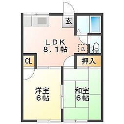 コーポアサヒ 1階